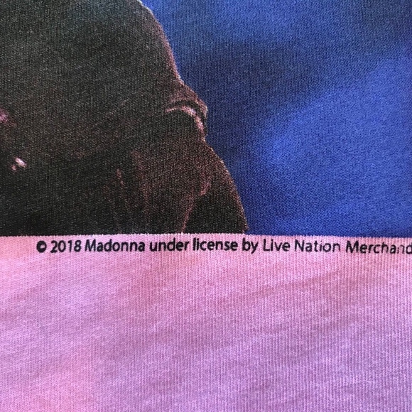 Licensed MADONNA Men's T-shirt XS,S,M,L,XL NEW - Picture 3 of 6